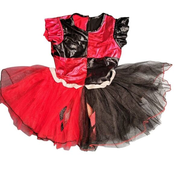 DC Comics Villan Harley Quinn Halloween Costume - Picture 1 of 3